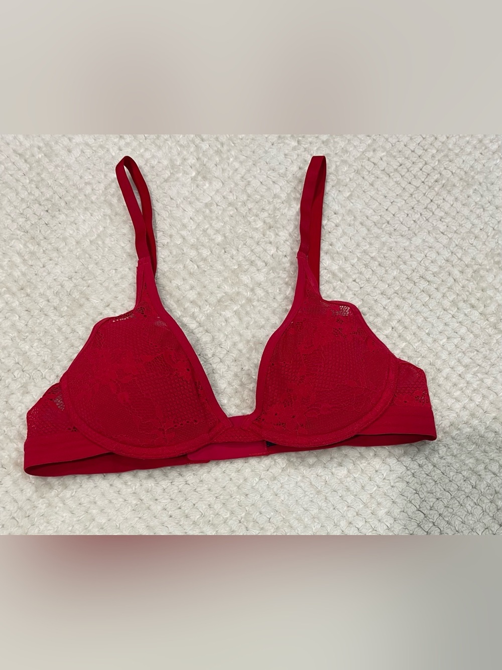 Pepper Lift Up Bra in Scarlet Red Color Size 34A